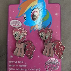My Little Pony Pinkie Pie earrings